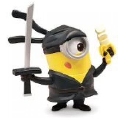 Despicable Me 2 - Minion Ninja - Posable Figure