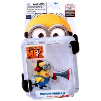 Despicable Me 2 Minion Fireman w/ Bullhorn