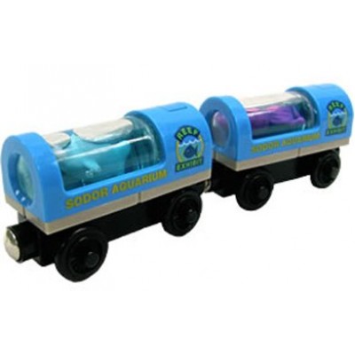 Thomas and Friends Wooden Railway - Light Up Aquarium Cars