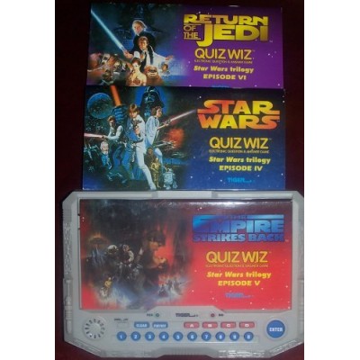 Star Wars Trilogy Quiz Wiz by Tiger Electronics