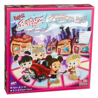 Bratz Babyz Stylin' Scavenger Hunt Board Game
