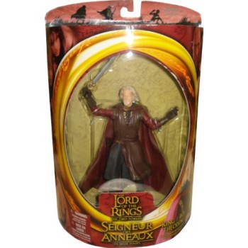 Lord of the Rings Trilogy Two Towers Action Figure Series 2 King Theoden with SwordSlashing Action