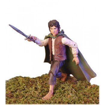 Lord of the Rings Two Towers Action Figure Frodo with LightUp Sting Sword