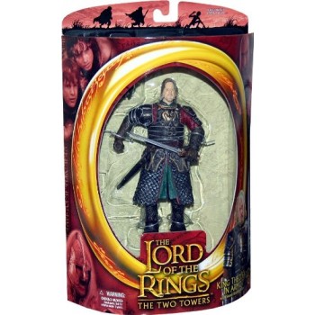 Lord of the Rings Two Towers Action Figure King Theoden in Armor