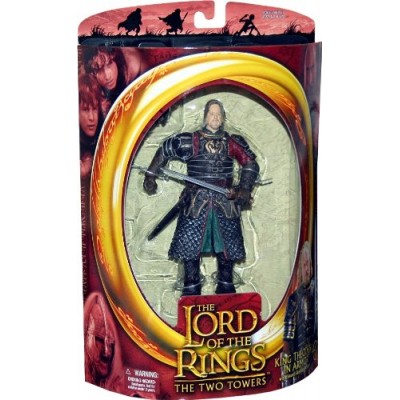 Lord of the Rings Two Towers Action Figure King Theoden in Armor