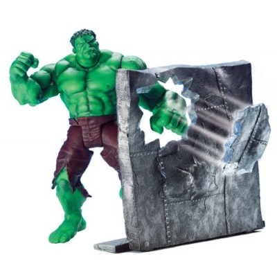 Punching Hulk with Wall Punching Action 6.5" Figure by Toy Biz