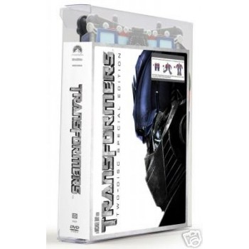 Transformers 2-Disc Special Edition Target Exclusive Movie 2007 DVD with 15 Inch Transforming Optimus Prime