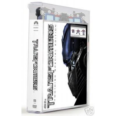 Transformers 2-Disc Special Edition Target Exclusive Movie 2007 DVD with 15 Inch Transforming Optimus Prime
