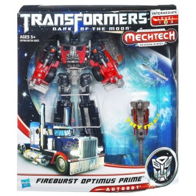 Transformers: Dark of the Moon - MechTech Voyager - Fireburst Optimus Prime
