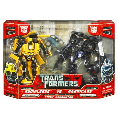 Transformers Movie Deluxe Bumblebee Vs Barricade Combo Set