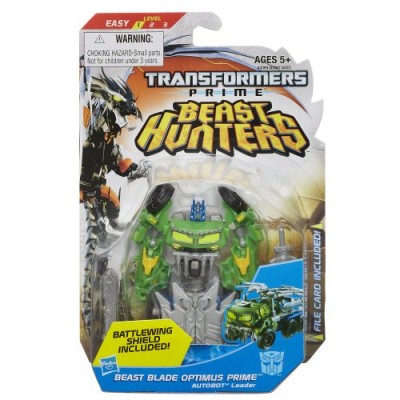 Transformers Prime Beast Hunters Commander Class Beast Blade Optimus Prime Figure