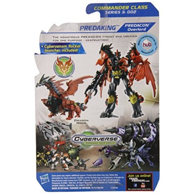 Transformers Prime Beast Hunters Commander Class Predaking Predacon Overlord Figure