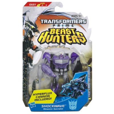 Transformers Prime Beast Hunters Commander Class Shockwave Weapons Specialist Figure