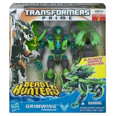 Transformers Prime Beast Hunters Voyager Class Grimwing Figure 6.5 Inches