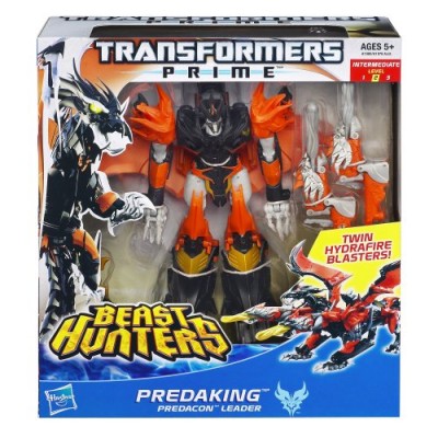 Transformers Prime Beast Hunters Voyager Class Predaking Figure 6.5 Inches