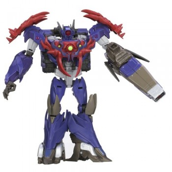 Transformers Prime Beast Hunters Voyager Class Shockwave Figure 6.5 Inches