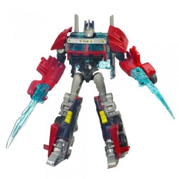 Transformers Prime Cyberverse Command Your World Commander Class Series 2 Nightwatch Optimus Prime Figure