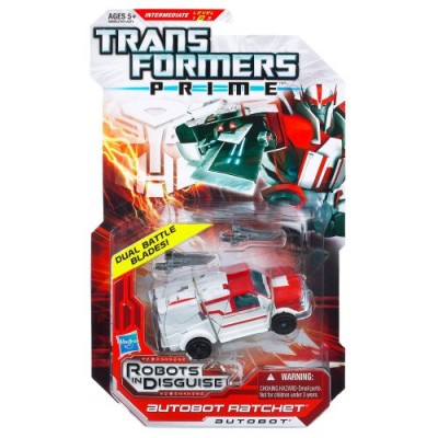 Transformers Prime Robots in Disguise Deluxe Class Autobot Ratchet