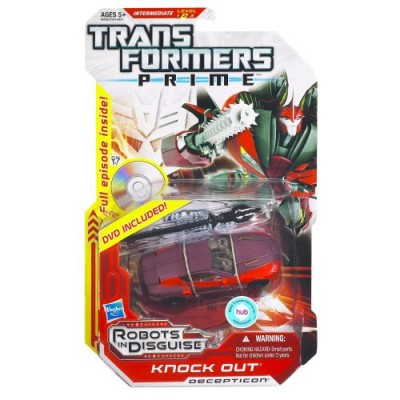 Transformers Prime Robots in Disguise Deluxe Class Series 1 Knock Out Figure