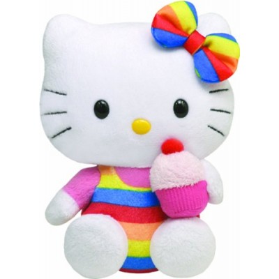 Ty Beanie Baby Hello Kitty - Cupcake