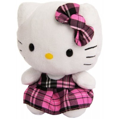 Ty Beanie Baby Hello Kitty Tartan