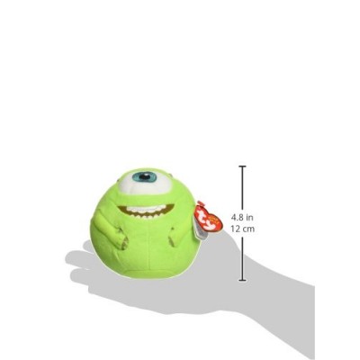 Ty Beanie Ballz Mike Green Eyeball Plush