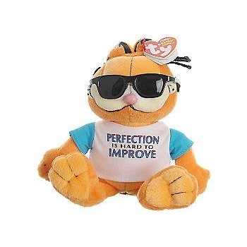 TY Beanie Baby - GARFIELD the Cat (PERFECTLY LOVEABLE)