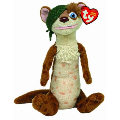 Ty Ice Age Beanie Babies Buck the Weasel
