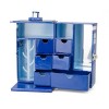 Doctor Who Tardis Jewelry Box - Includes 7 Drawers, Mirror, and Ring Hanger