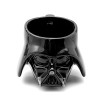 Star Wars Mug - Darth Vader Helmet 3D Ceramic Coffee and Drink Mug with Removable Lid - 20 oz