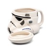 Star Wars Mug - Stormtrooper Helmet 3D Ceramic Coffee and Drink Mug with Removable Lid - 20-oz