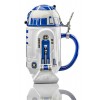 Star Wars R2-D2 Stein - Collectible 32oz Ceramic Mug with Metal Hinge