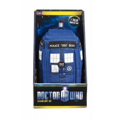 Underground Toys Doctor Who Medium Tardis - Talking & Flashing Plush