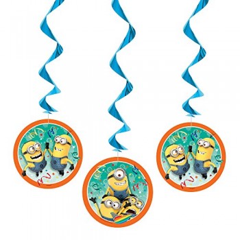 26" Hanging Despicable Me Decorations, 3ct