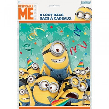 Despicable Me Favor Bags, 8ct