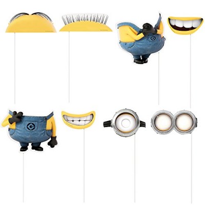 Despicable Me Photo Booth Props, 8pc
