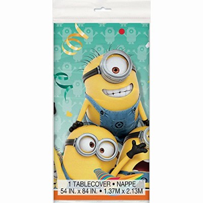 Despicable Me Plastic Tablecloth, 84" x 54"