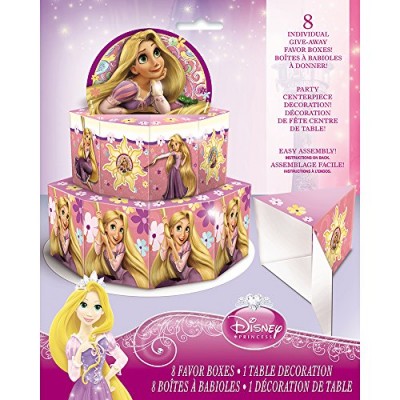 Disney Tangled Favor Box Centerpiece Decoration for 8