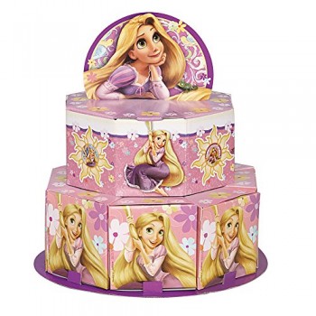 Disney Tangled Favor Box Centerpiece Decoration for 8