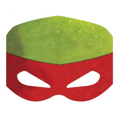 Paper Teenage Mutant Ninja Turtles Masks, Assorted 8ct
