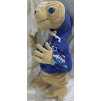 Et Extra-terrestrial 15" Plush Doll Toy in Blue Hooded Jacket
