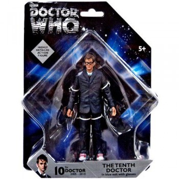 Doctor Who Highly Detailed 10th Doctor in Blue Suit 5" Action Figure