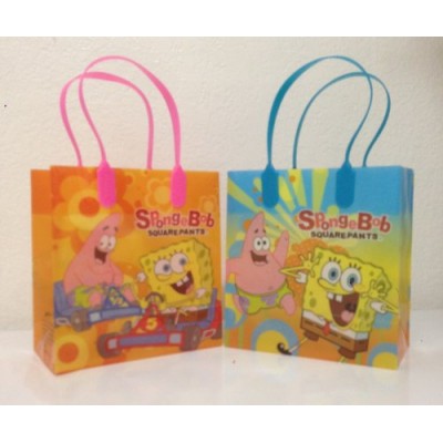 Spongebob Party Favor Goodie Small Gift Bags 12