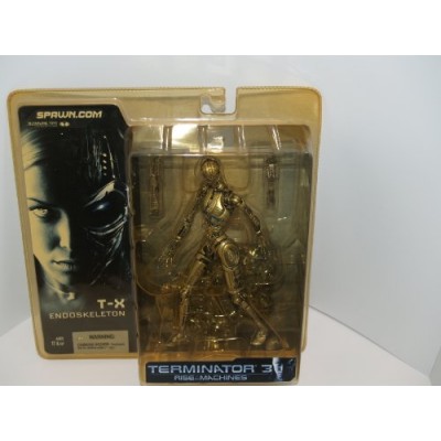 Terminator 3 T-X ENDOSKELETON Figure McFarlane NEW SEALED MOC