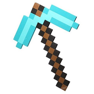 ThinkGeek Officially Licensed Minecraft Foam Diamond Pickaxe