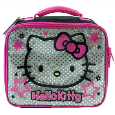 UPD Lunch Bag, Silver Hello Kitty