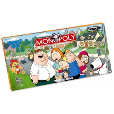 Usaopoly Family Guy Collector's Edition Monopoly
