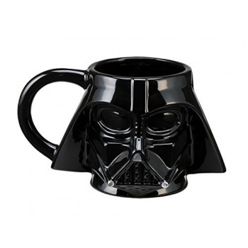 Vandor 99001 Star Wars Darth Vader Sculpted Ceramic Mug, Multicolored