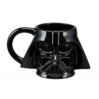 Vandor 99001 Star Wars Darth Vader Sculpted Ceramic Mug, Multicolored