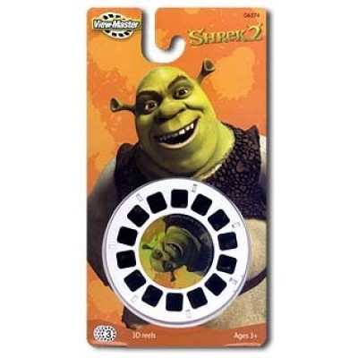 Shrek 2 3-D View Master reels pack of 3